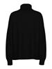 PCMALOU LS ROLLNECK KNIT NOOS BC black