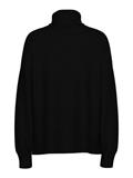 PCMALOU LS ROLLNECK KNIT NOOS BC black