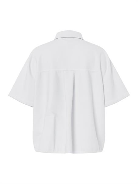 PCMELIA SS SHIRT WVN NOOS BC bright white