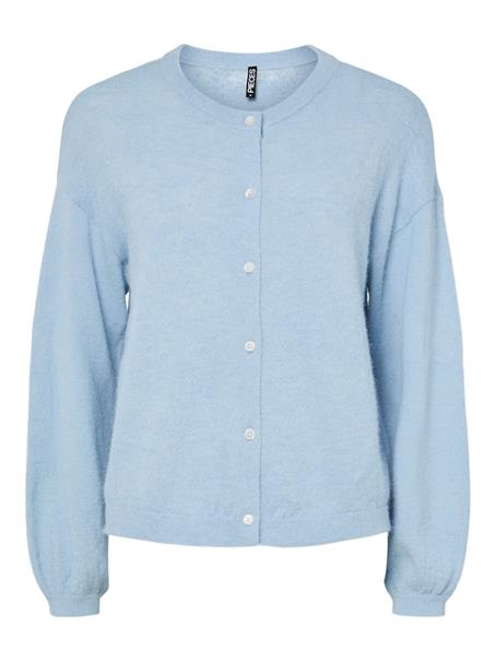 PCNAOMI LS O-NECK KNIT CARDIGAN NOOS BC cashmere blue