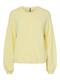 PCNAOMI LS O-NECK KNIT CARDIGAN NOOS BC french vanilla