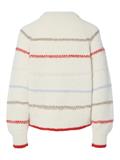 PCNELIA LS O-NECK KNIT NOOS BC birch