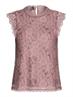 PCOLLINE SL LACE TOP WVN NOOS woodrose