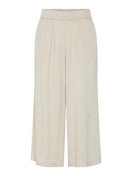 PCPIA HW WIDE CULOTTE WVN NOOS birch