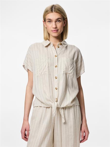 PCPIA SS TIE SHIRT WVN NOOS birch