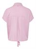 PCPIA SS TIE SHIRT WVN NOOS dawn pink
