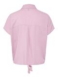 PCPIA SS TIE SHIRT WVN NOOS dawn pink