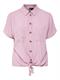 PCPIA SS TIE SHIRT WVN NOOS dawn pink