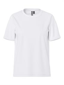 PCRIA SS FOLD UP SOLID TEE JRS NOOS BC bright white