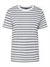 PCRIA SS TEE STRIPES JRS NOOS BC ultimate grey