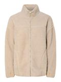 PCSADIA LS TEDDY JACKET NOOS BC silver gray