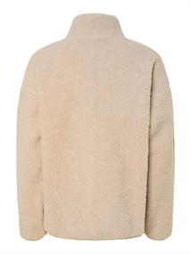 PCSADIA LS TEDDY JACKET NOOS BC silver gray