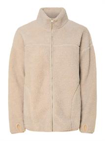 PCSADIA LS TEDDY JACKET NOOS BC silver gray