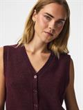 PCSALLY SL V-NECK KNIT VEST NOOS BC winetasting