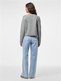 PCSILLY LS O-NECK KNIT CARDIGAN NOOS BC medium grey melange