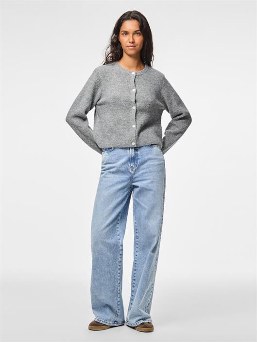 pcsilly-ls-o-neck-knit-cardigan-noos-bc-medium-grey-melange