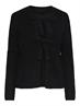 PCSILLY LS REV TIE KNIT NOOS BC black
