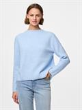PCSILLY LS REV TIE KNIT NOOS BC cashmere blue