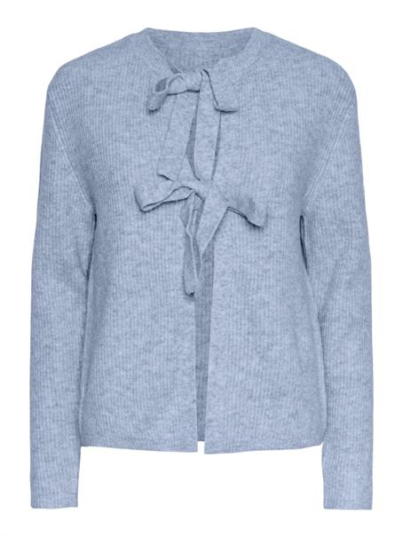 PCSILLY LS REV TIE KNIT NOOS BC cashmere blue