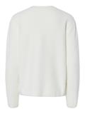 PCSILLY LS REV TIE KNIT NOOS BC cloud dancer