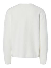 PCSILLY LS REV TIE KNIT NOOS BC cloud dancer