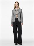 PCSILLY LS REV TIE KNIT NOOS BC medium grey melange