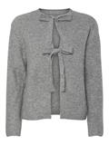 PCSILLY LS REV TIE KNIT NOOS BC medium grey melange