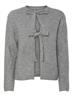 PCSILLY LS REV TIE KNIT NOOS BC medium grey melange