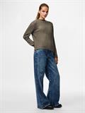 PCSILLY LS REV TIE KNIT NOOS BC morel