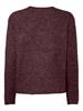 PCSILLY LS REV TIE KNIT NOOS BC tawny port