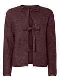 PCSILLY LS REV TIE KNIT NOOS BC tawny port