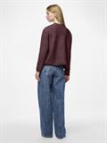 PCSILLY LS REV TIE KNIT NOOS BC tawny port