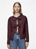 PCSILLY LS REV TIE KNIT NOOS BC tawny port