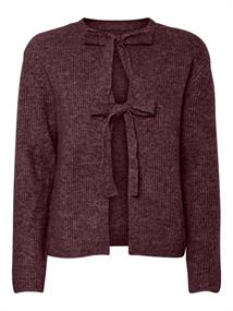 PCSILLY LS REV TIE KNIT NOOS BC tawny port