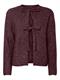 PCSILLY LS REV TIE KNIT NOOS BC tawny port