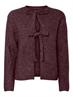 PCSILLY LS REV TIE KNIT NOOS BC tawny port