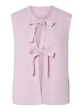 PCSILLY SL REV TIE VEST KNIT NOOS BC roseate spoonbill
