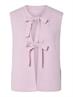 PCSILLY SL REV TIE VEST KNIT NOOS BC roseate spoonbill