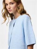 PCSILLY SS O-NECK KNIT CARDIGAN NOOS BC cashmere blue