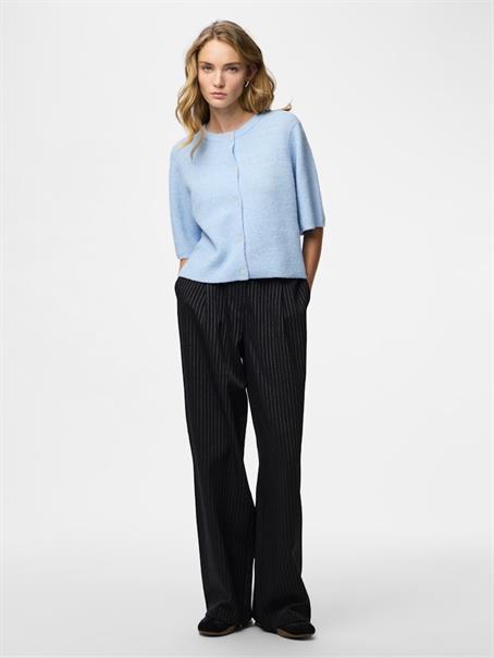 PCSILLY SS O-NECK KNIT CARDIGAN NOOS BC cashmere blue