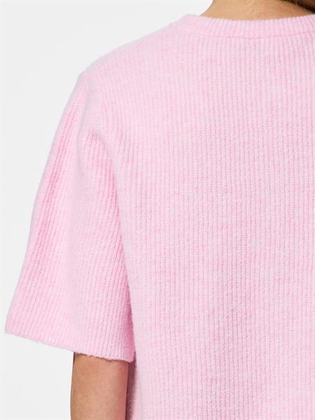 PCSILLY SS O-NECK KNIT CARDIGAN NOOS BC roseate spoonbill
