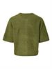 PCSILLY SS O-NECK KNIT CARDIGAN NOOS BC sphagnum
