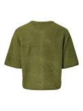 PCSILLY SS O-NECK KNIT CARDIGAN NOOS BC sphagnum
