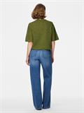 PCSILLY SS O-NECK KNIT CARDIGAN NOOS BC sphagnum