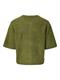 PCSILLY SS O-NECK KNIT CARDIGAN NOOS BC sphagnum