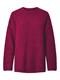 PCTINA LS O-NECK KNIT NOOS raspberry radiance