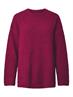 PCTINA LS O-NECK KNIT NOOS raspberry radiance