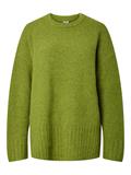PCTINA LS O-NECK KNIT NOOS woodbine