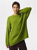 PCTINA LS O-NECK KNIT NOOS woodbine