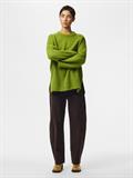 PCTINA LS O-NECK KNIT NOOS woodbine